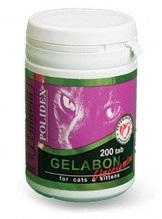 Кормовая добавка для котов Gelabon plus Glucozamine (Полидэкс Гелабон плюс Глюкозамин)