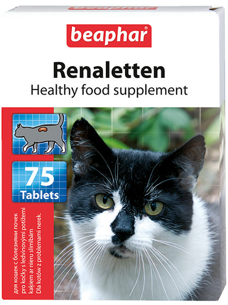Кормовая добавка Bephar Renaletten для кошек с почечными проблемами арт. 10660
